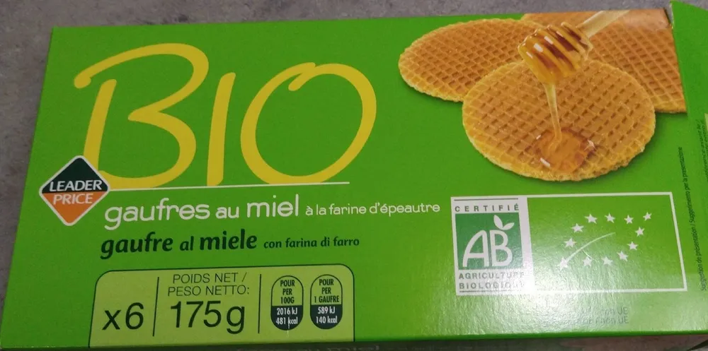 Gaufres au miel