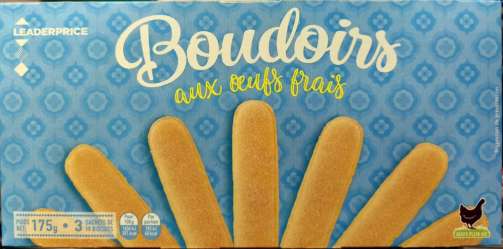 Boudoirs Aux Œufs Frais