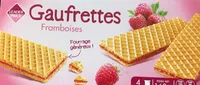 Gaufrette framboises