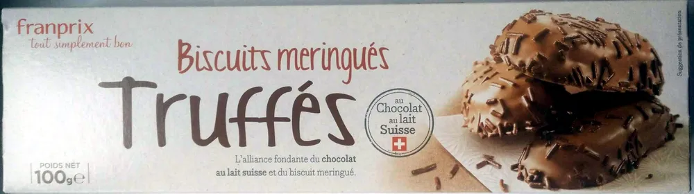 Biscuits Meringués Truffés