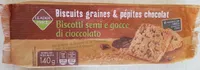 Biscuits graines & pépites chocolat