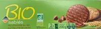 Sablés au chocolat au lait pur beurre de cacao