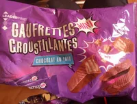 Mini gaufrettes croustillantes