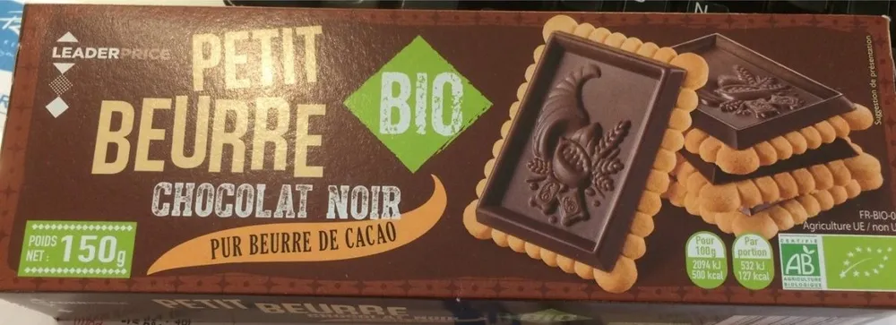 Petit Beurre chocolat noir
