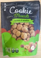 Mini Cookie Muesli raisins et noisettes