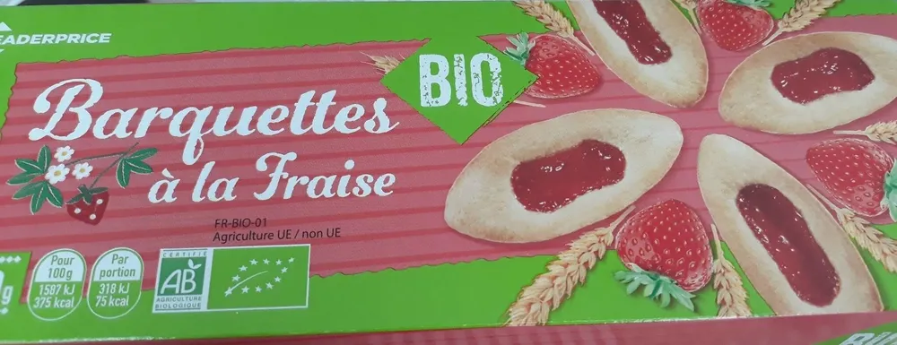 barquettes à la fraise