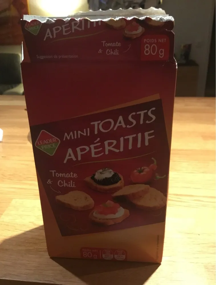 Mini toast apéritif