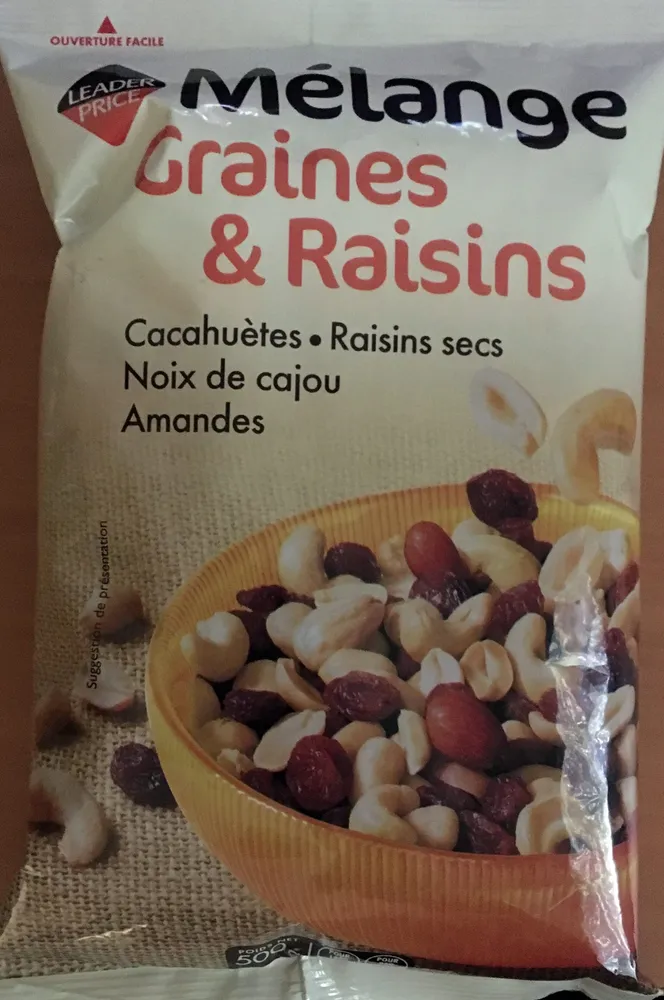 Mélange Graines & Raisins