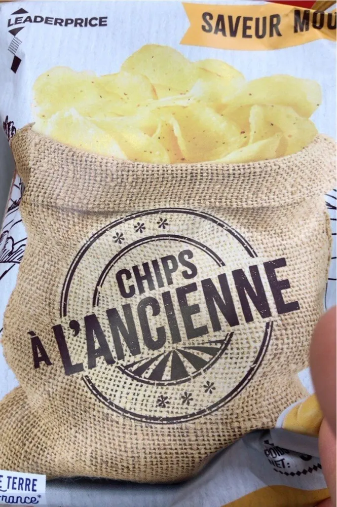 Chips à l'ancienne saveur moutarde