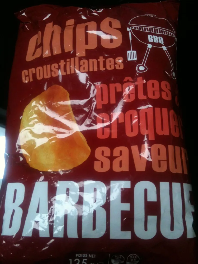 Chips barbecue