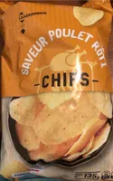 Chips saveur poulet roti