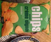Chips crème oignon