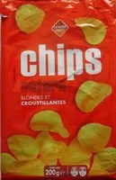 Chips Nature (Blondes et Croustillantes)