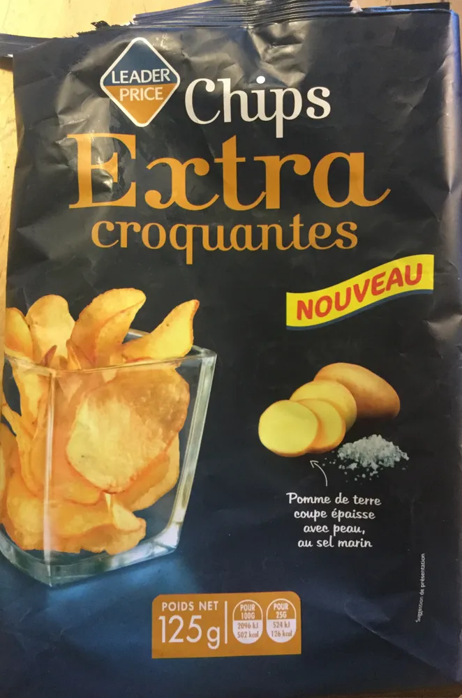Chips extra croquantes
