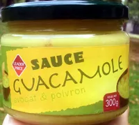 Sauce Guacamole Avocat & Poivron