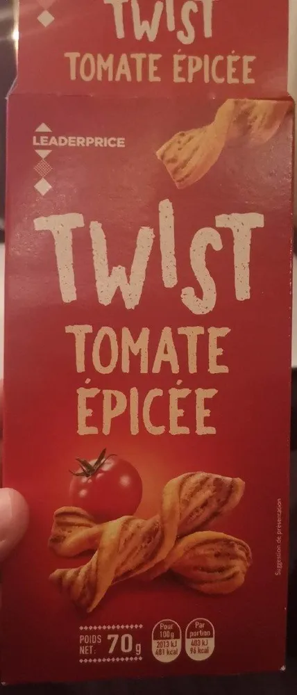 Twist tomate épicée