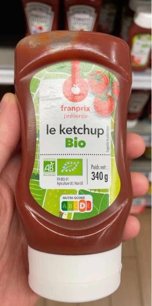 Le ketchup bio