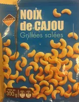 Noix de cajou grillées salées