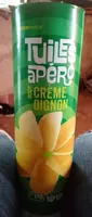 Tuiles apero goût crème oignon