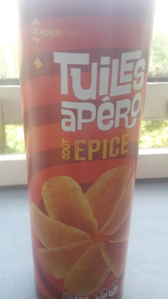 Tuile apéro goût épucé