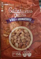 Cacahuètes grillés à sec et aromatisées