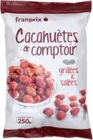 cacahuetes comptoir grillées et salées