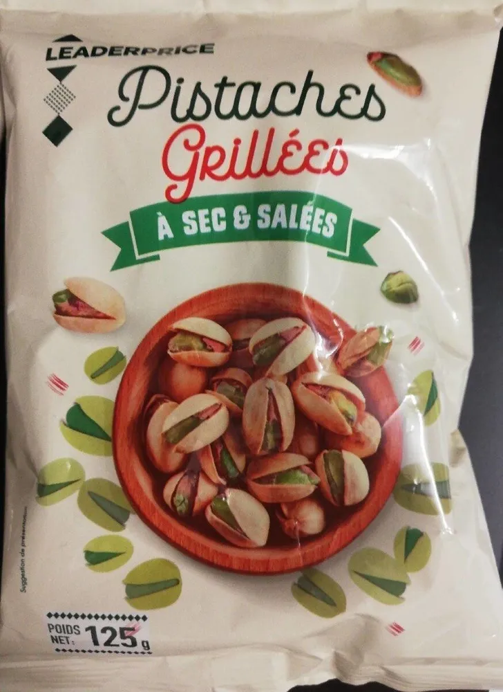 Pistaches grillées