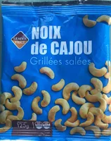 Noix de cajou grillées salées