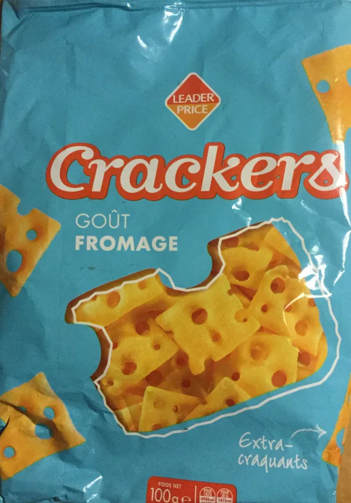 Crackers goût fromage