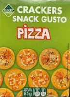 Crackers snack gusto Pizza