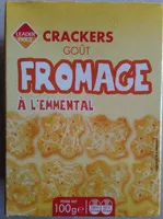 Crackers goût fromage à l'emmental