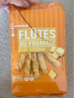 Flûtes au fromage pur beurre