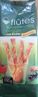 Flûtes tomate olive origan