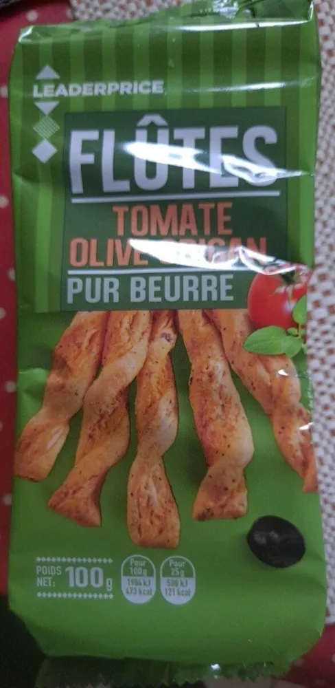 Flûtes Tomate olive origan