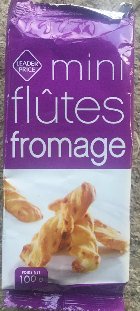 Mini flûtes fromage