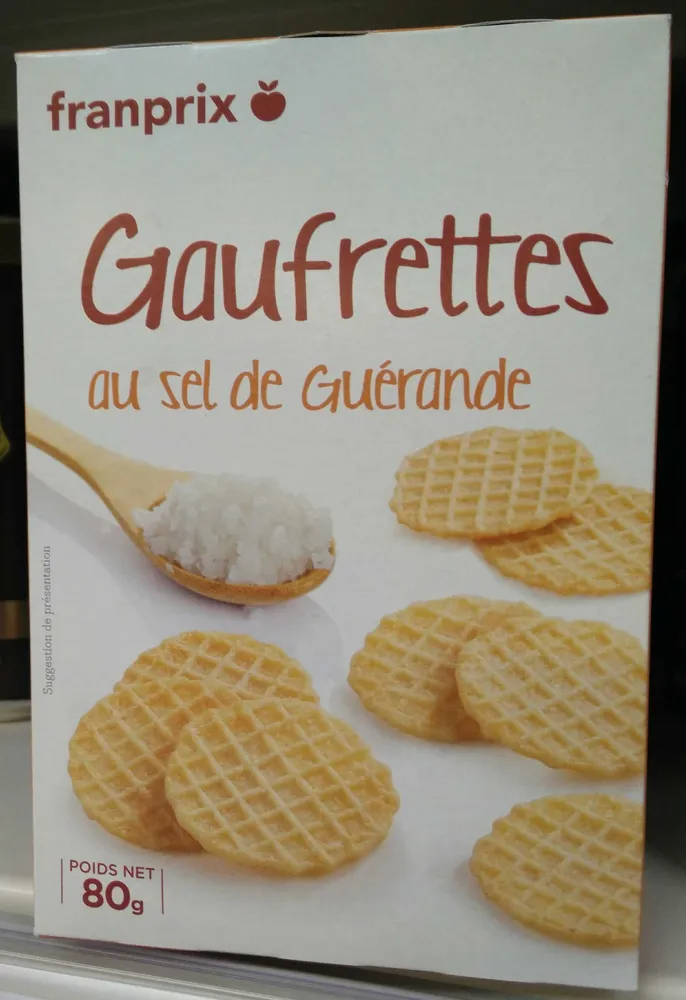 Gaufrettes au sel de Guérande
