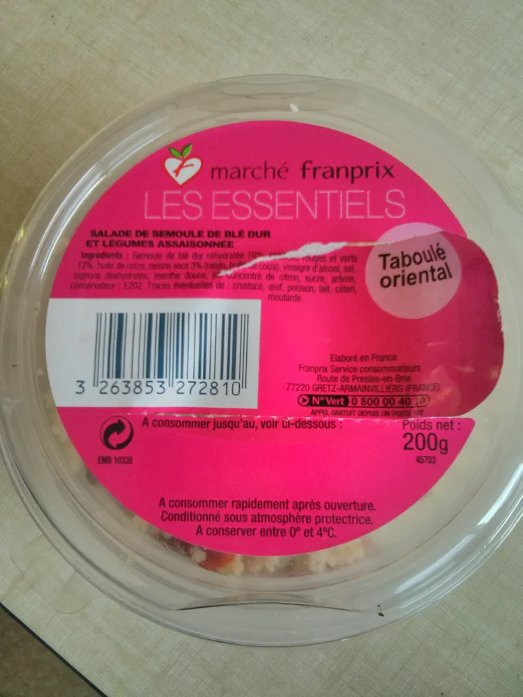 Taboulé oriental
