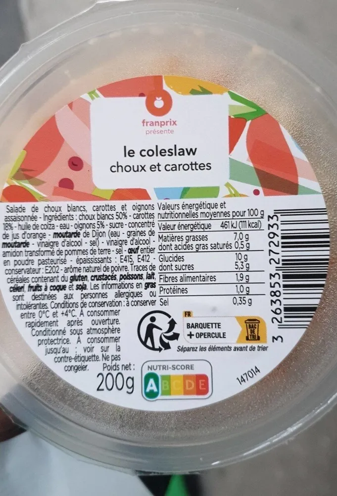 Le coleslaw