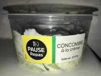 Concombre a la creme
