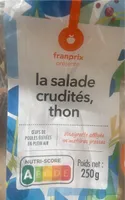 Salade crudités thon