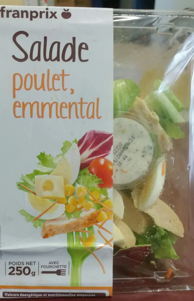 salade poulet emmental