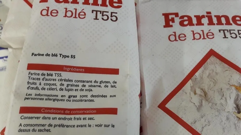 Farine de blé T55