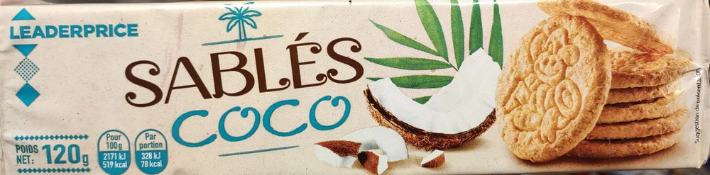 Sablés coco