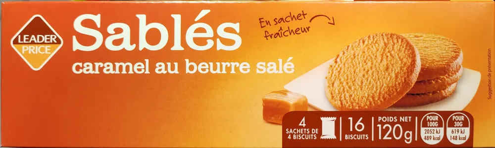 Sablés caramel au beurre salé