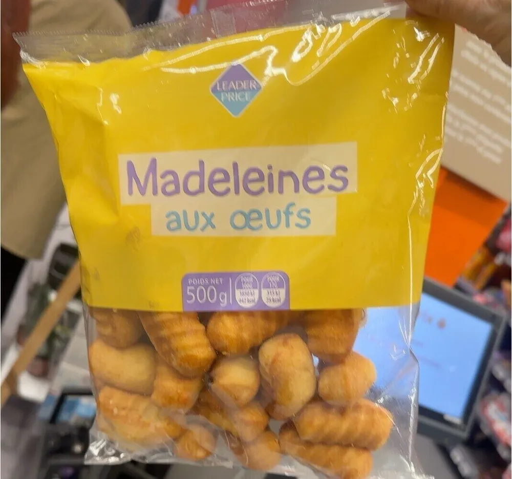 Madeleines aux œufs