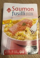 Saumon fusilli et crème à l'aneth