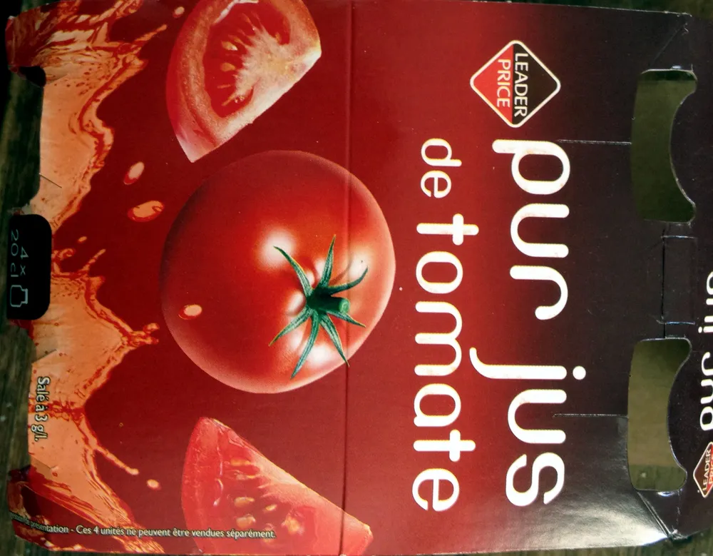 Pur jus de tomate