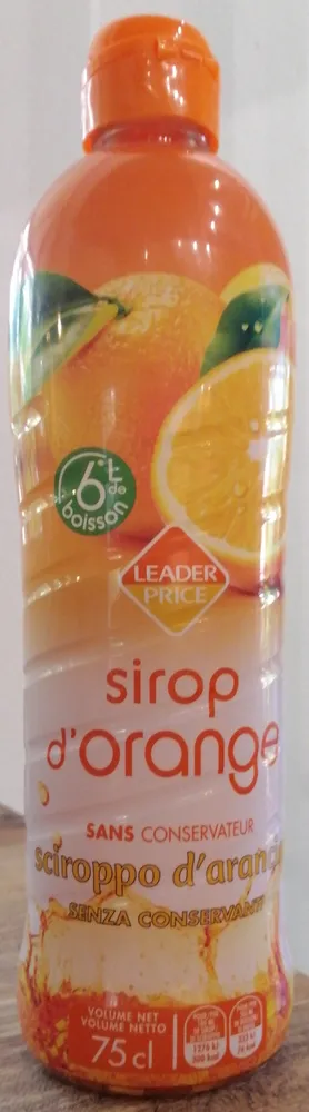 Sirop D'orange