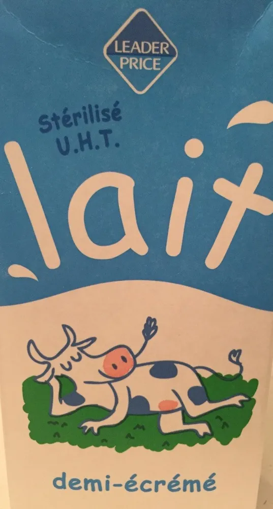 Lait demi ecreme