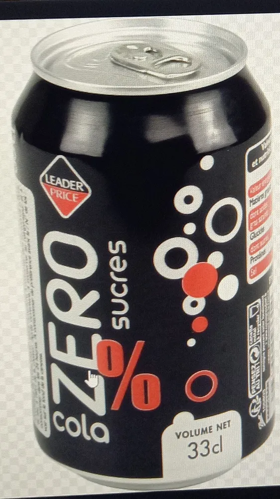 Cola Zero Sucre,